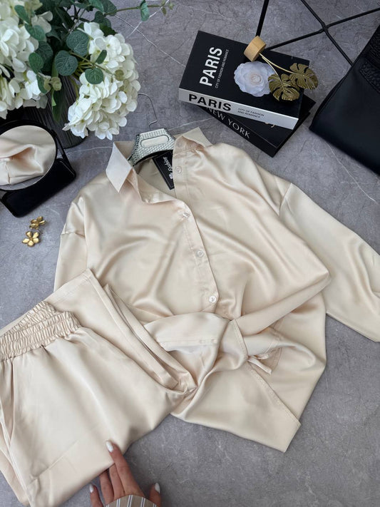 Traje de doble lana