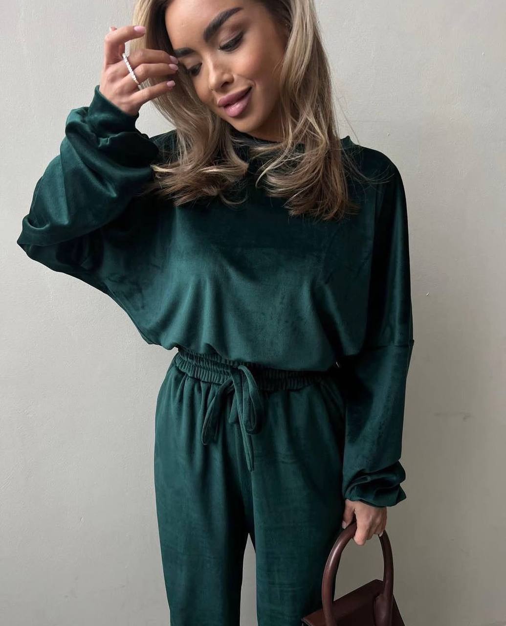 Traje de terciopelo