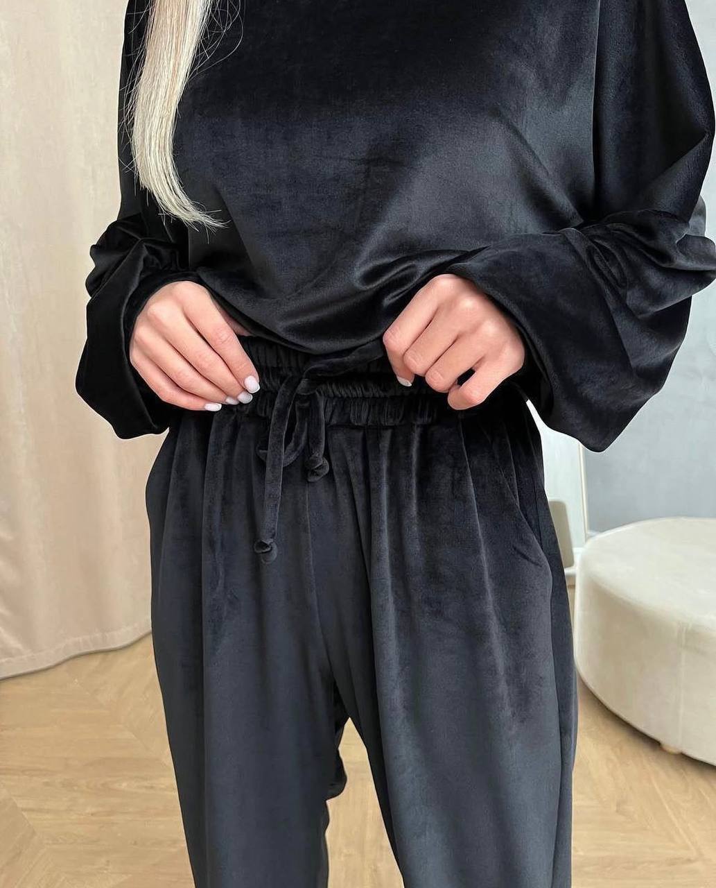 Traje de terciopelo