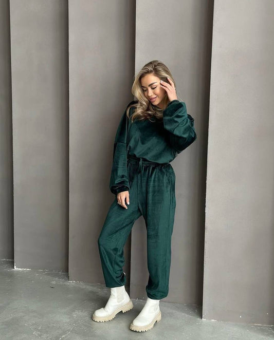 Traje de terciopelo