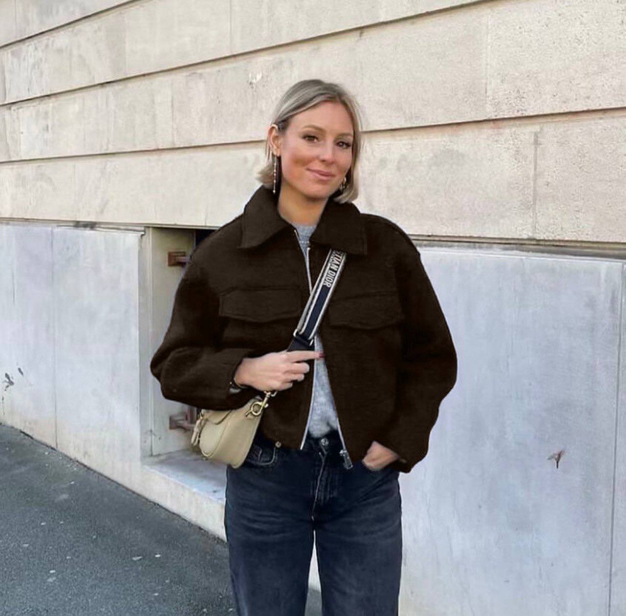 Cazadora estilo Zara