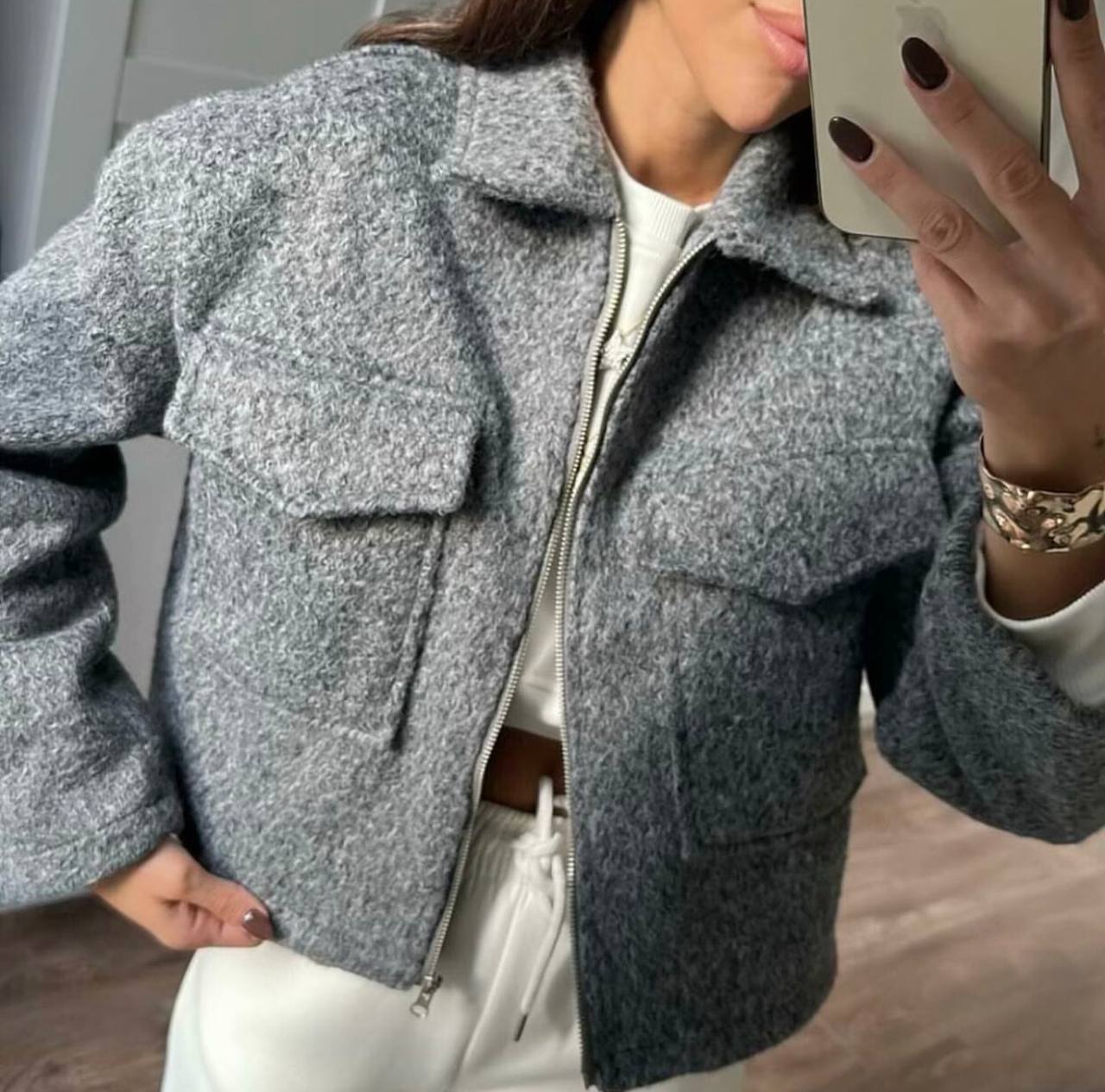 Cazadora estilo Zara